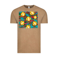 Vintage Coffee softball Vintage Tee - Artiststas