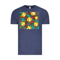 Vintage Denim softball Vintage Tee - Artiststas