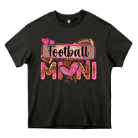 Asphalt football mini with leopard Heavy Core Tee - Zillion Design Studio