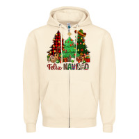 Sandshell Feliz Navidad Zipper Hoodie - NancyCooperArtShop