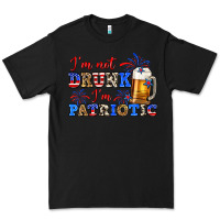 Black i'm not drunk i'm patriotic zillion Premium Tee - Zillion Design Studio