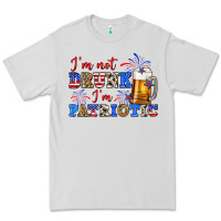 Dove Grey i'm not drunk i'm patriotic zillion Premium Tee - Zillion Design Studio