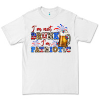 White i'm not drunk i'm patriotic zillion Premium Tee - Zillion Design Studio