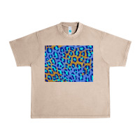 French Oak leopard background turquoise and gold 3200x2400 Urban Heavy Tee - AdoDesignShop