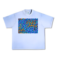 Grape Ice leopard background turquoise and gold 3200x2400 Urban Heavy Tee - AdoDesignShop