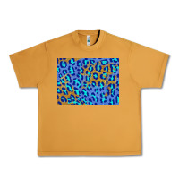 Peanut Butter leopard background turquoise and gold 3200x2400 Urban Heavy Tee - AdoDesignShop