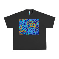 Pigment Black leopard background turquoise and gold 3200x2400 Urban Heavy Tee - AdoDesignShop