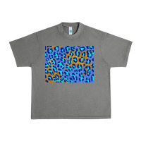 Tornado leopard background turquoise and gold 3200x2400 Urban Heavy Tee - AdoDesignShop
