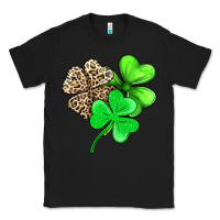 Black three clover Classic Tee - AdoDesignShop