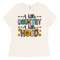 Bone a little country a little hood Ladies Tee - Zillion Design Studio