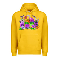 Lemon Halloween Coffee Cups Premium Hoodie - texasbilliewilder