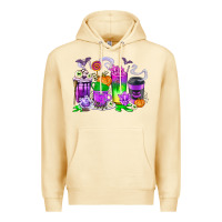 Pina Colada Halloween Coffee Cups Premium Hoodie - texasbilliewilder