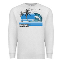 Oatmeal Heather California The Perfect Wave Premium Sweatshirt - Bettercallsaul