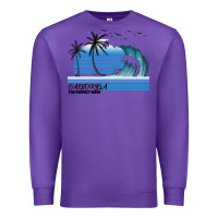 Purple California The Perfect Wave Premium Sweatshirt - Bettercallsaul