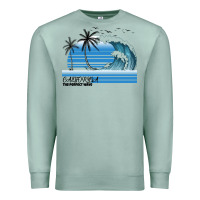 Seafoam California The Perfect Wave Premium Sweatshirt - Bettercallsaul