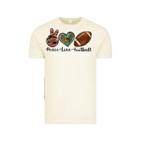 Vintage Arctic peace love football Vintage Tee - Artiststas