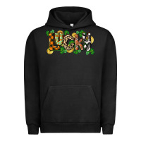 Pigment Black Western lucky St. Patrick's Day Urban Hoodie - CowGirlArtShop