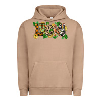 Pigment Burro Western lucky St. Patrick's Day Urban Hoodie - CowGirlArtShop