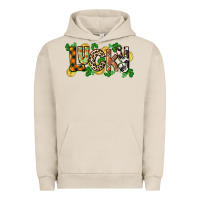Pigment French Oak Western lucky St. Patrick's Day Urban Hoodie - CowGirlArtShop