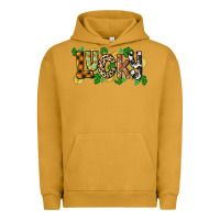 Pigment Peanut Butter Western lucky St. Patrick's Day Urban Hoodie - CowGirlArtShop