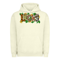 Pigment Pistachio Western lucky St. Patrick's Day Urban Hoodie - CowGirlArtShop
