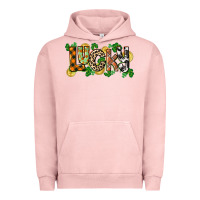 Pigment Salmon Western lucky St. Patrick's Day Urban Hoodie - CowGirlArtShop