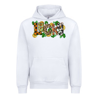 White Western lucky St. Patrick's Day Urban Hoodie - CowGirlArtShop
