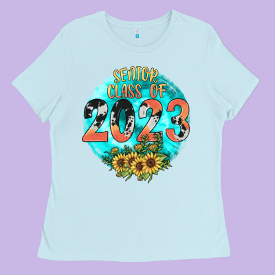 Class Of 2023 Senior Ladies Tee Designed By Jahusdesignshop