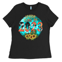 Black class of 2023 senior Ladies Tee - JahusDesignShop