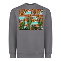 Storm western cactus and sunflowers Heavyweight Sweatshirt - Jasminsmagicworld