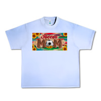 Grape Ice soccer mom with ball and sunflower and serape licanse plate Urban Heavy Tee - Artiststas