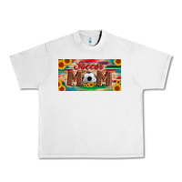 Lunar Rock soccer mom with ball and sunflower and serape licanse plate Urban Heavy Tee - Artiststas