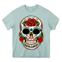 Arona mexican day of the dead Heavy Core Tee - texasbilliewilder