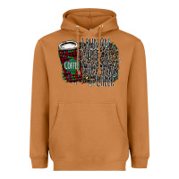 Meerkat I Run on Coffee and Christmas Cheer Heavyweight Hoodie - Bettercallsaul