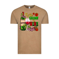 Vintage Coffee tis the season to wine Vintage Tee - AdoDesignShop