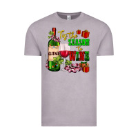 Vintage Zinc tis the season to wine Vintage Tee - AdoDesignShop