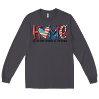 Smoke home of the free because of the brave Long Sleeve Tee - MaliasSmallBusiness