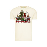 Vintage Arctic merry christmas with gnomes Vintage Tee - AdoDesignShop