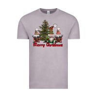 Vintage Zinc merry christmas with gnomes Vintage Tee - AdoDesignShop