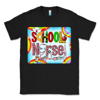Black Western School Nurse Classic Tee - LillyAllenDesigns