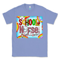 Colony Blue Western School Nurse Classic Tee - LillyAllenDesigns