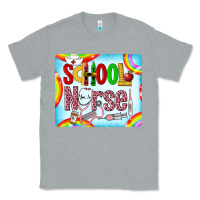 Heather Grey Western School Nurse Classic Tee - LillyAllenDesigns