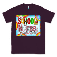Plum Western School Nurse Classic Tee - LillyAllenDesigns