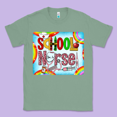 Western School Nurse Classic Tee Designed By Lillyallendesigns