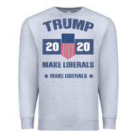 Heather Grey Trump Quotes Premium Sweatshirt - Bettercallsaul