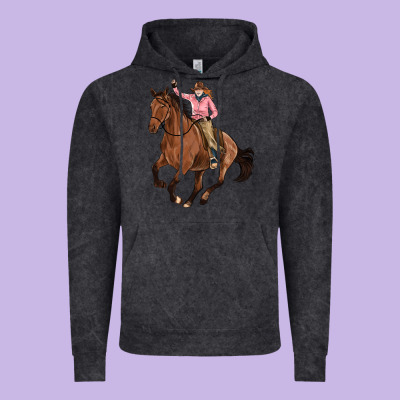Cowgirl Vintage Hoodie Designed By Artiststas
