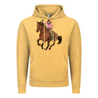 Vintage Mustard cowgirl Vintage Hoodie - Artiststas