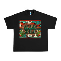 Black wild chıld aztec gemstone and cactus Urban Heavy Tee - Artiststas