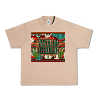 Burro wild chıld aztec gemstone and cactus Urban Heavy Tee - Artiststas