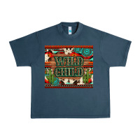 Midnight Navy wild chıld aztec gemstone and cactus Urban Heavy Tee - Artiststas